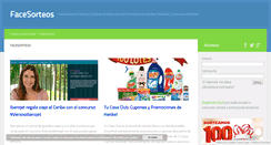 Desktop Screenshot of facesorteos.com
